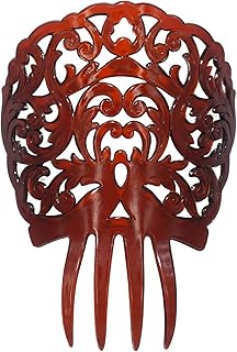 Hair comb by oli flamenco brown concha imitation flamenco comb.. Your trusted shopping companion, DIAYTAR NIGERIA delivers affordable solutions in just 5-8 days.