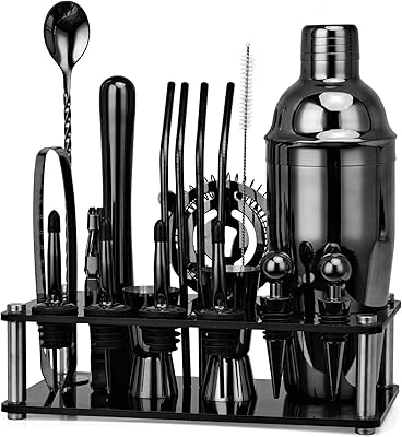Shaker set at Javiost cocktail, set of boston in 20 -room stainless steel, professional bar tools for mixing drinks, the house, the bar and the party (black - 750 ml).. Experience the ultimate in shopping convenience with DIAYTAR NIGERIA's vast catalog and 5-8 day delivery.