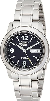 Seiko watch for men with blue dial and stainless steel bracelet - SNKE61K1, Blue.. DIAYTAR NIGERIA: Bringing quality products to your doorstep at prices that won't break the bank.