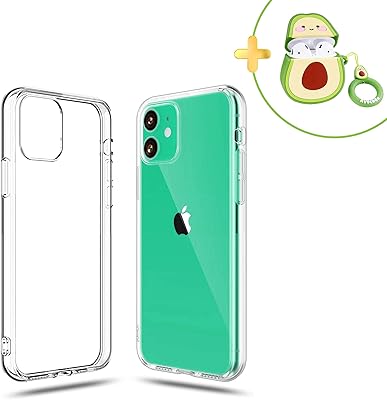 Transparent protective shell for iPhone 11, 11, light, fine, anti-fall, anti-scratch, flexible, premium silicone and TPU (iPhone 11).. Great deals and fast delivery — the DIAYTAR Nigeria guarantee.