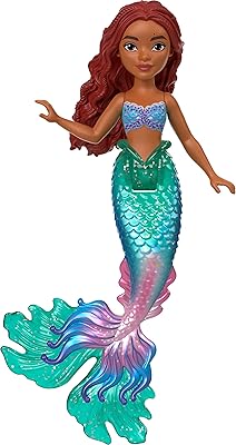 Disney little siren ariel small mermaid doll with signature tail, toys inspired by the film.. Shop from anywhere in Nigeria and receive your DIAYTAR purchases at affordable prices within a week.