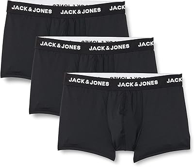 Jack & Jones Accessories Slips Japes in Men's Microfiber - Lot of 3.. DIAYTAR NIGERIA delivers more than expected with our extensive catalog and 5-8 day delivery service.