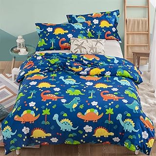 Child duvet cover Dinosaur motif with a set of pillow.. Everything you need is on DIAYTAR Nigeria — just a click away.