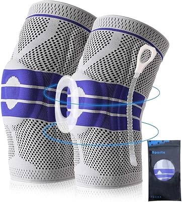 Enai knee orthosis, compression knee with rotel gel coussinet and lateral spring stabilizers, knee protection of medical quality for running, muscle tears, arthritis, relief of joint pain, LCA (medium, package of 2).. Embrace a new era of online shopping with DIAYTAR NIGERIA's extensive range and budget-friendly prices.
