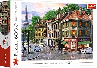 Puzzle 6000 Red Pieces Truffle - Rue de Paris/MGL.. DIAYTAR NIGERIA brings the marketplace experience online with affordable and reliable delivery service.
