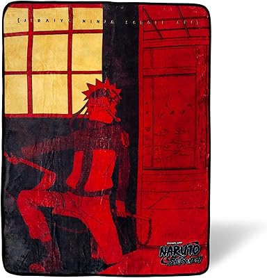 Naruto: Shippuden Ninja plush cover | Ultra sweet fleece cover, comfortable sherpa thrown for sofa and bed, interior decoration | Anime manga gifts | 45 x 60 inches.. Don’t wait weeks — DIAYTAR Nigeria delivers your order in just a few days.