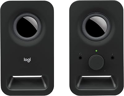 Logitech Z150 multimedia speakers with its stereo for several devices, black.. Shop smarter, not harder with DIAYTAR NIGERIA - thousands of products at your fingertips with affordable delivery.