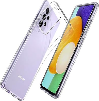 Spigen Liquid Crystal shell designed for Samsung Galaxy A52 / Galaxy A52 5G Network and Samsung Galaxy A52S 5G - Crystal Clear.. DIAYTAR NIGERIA delivers affordability and convenience with every purchase, shipped within the week.