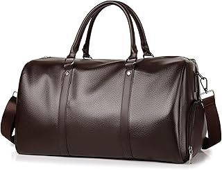 Sports bag, travel bag, travel bag with shoe compartment and wet pocket for men and women, 40 l weekend bag, transport bag, sports tote bags (brown).. Shop with confidence at DIAYTAR NIGERIA, where affordability meets reliability in less than 8 days.