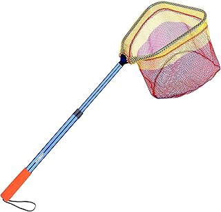 OdsPro children's fishing net with telescopic aluminum landing telescopic handle.. DIAYTAR NIGERIA: Where every Nigerian finds what they need at prices they can afford, delivered promptly.