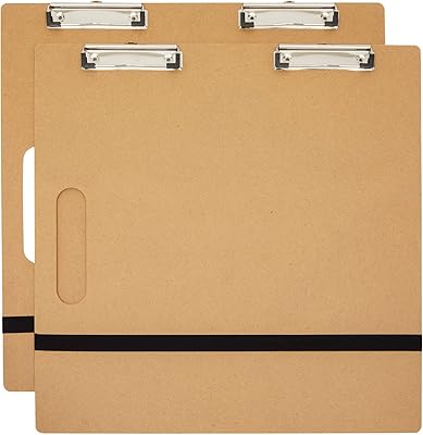 Artist drawing board with double clips for art classroom, studio, land (18 x 18 inch, package of 2).. Quality and convenience delivered — shop DIAYTAR Nigeria now.
