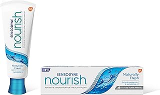 Sensodyne toothpaste nourish naturally fresh, daily, mint and eucalyptus oil, 75 ml.. Experience retail satisfaction with DIAYTAR NIGERIA's comprehensive platform and prompt shipping service.