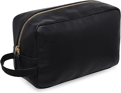 Ropa Black Bombardier Grooming Kit For Men - True Leather Towels of Superior Quality With Spacious Interior Storage | Luxury accessory bag |, black.. Shop confidently on DIAYTAR Nigeria — everything you need, delivered quickly.