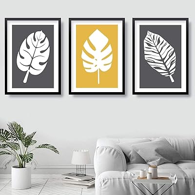 Artz Botanical Monstera Artz Botanical Wall posters with 3 -room tropical leaves.. Discover endless possibilities with DIAYTAR NIGERIA's comprehensive selection and reliable shipping.