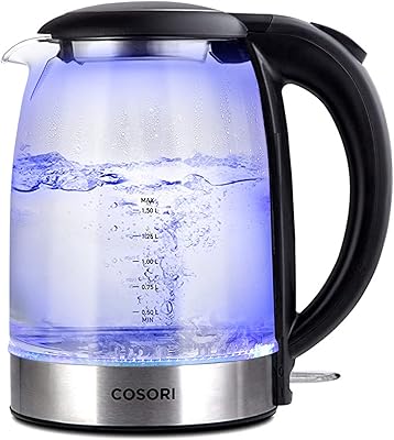 COSORI 3000W 15L electric glass kettle with blue LED filter.. Get the deals you love and the delivery speed you need at DIAYTAR Nigeria.