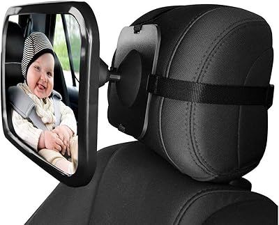 A safety mirror for the rear seat of the children's car with a convex design, wide and unbreakable to give you a clear view of the child on the rear seat of the car.. Get top brands at bottom prices, only on DIAYTAR Nigeria.