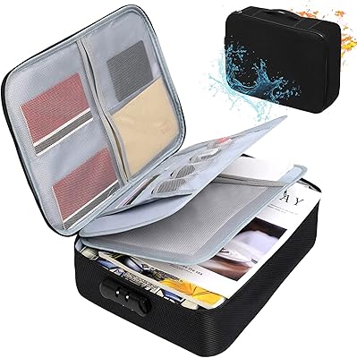 Tomface documents storage bags with secure code locking, secure travel bag, diploma storage bag, storage bag for important documents and valuables, travel cover with separators and silver pocket.. DIAYTAR NIGERIA: Where shopping dreams come true with budget-friendly prices and nationwide shipping.