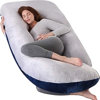 Miocola pregnancy pillow, essential maternity pillow in the shape of a U to support the back, hips, legs and abdomen of pregnant women.. Shop quality and variety at unbeatable prices on DIAYTAR Nigeria — delivery in under 8 days.
