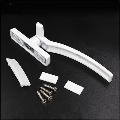 Aluminum Alloy Alloy Door Handle, plastic and steel swing window huts, open door loop, spare parts, easy to install window cap (color: right).. Your ideal shopping companion, DIAYTAR NIGERIA offers unmatched variety with delivery within a week.