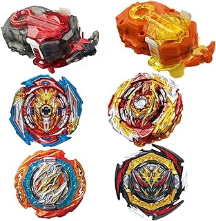 Battle Burst Gyro Blade game set, children's children's gifts, 4 rotating balls, 2 bidirectional launchers, attack by metal fusion, fighting game.. Discover the perfect shopping experience with DIAYTAR NIGERIA's vast selection and prompt delivery service.