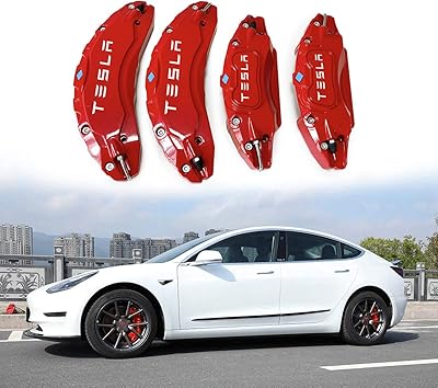 Wayshine - Estriers for Tesla Model 3 18 Inces (235/45) 19 inch (235/40) 2017 2017 2019 2020 2021 2022 2023 18/19 inch Tesla Model 3 Accessories (Red).. Order today, receive in days — DIAYTAR Nigeria makes it possible.