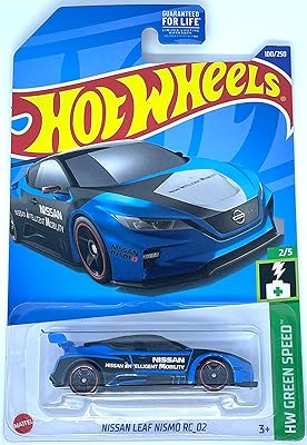 Hot Wheels Nissan Leaf RC_022 2 Model HW Vert Speed ​​2/5 [Blue] 100/250.. For everyday items and more, trust DIAYTAR Nigeria.