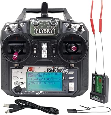 DTX DTX MX FS-I6X 2.4g 10ch radio transceiver, IA10B remote control for helicopter, drone, FPV, boat.. Shop with confidence at DIAYTAR NIGERIA, Nigeria's premier affordable e-commerce platform.
