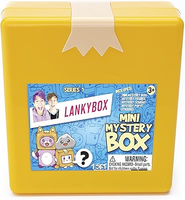 Mini lanky box mystery box, for big fans, 2 mysteries figurines, spongy figurine, pop it, 3 stickers.. DIAYTAR NIGERIA stands as your affordable shopping ally with nationwide delivery in just 5-8 days.