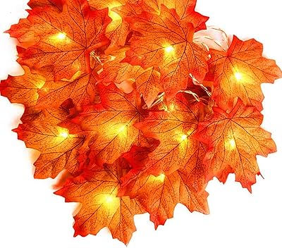 Luminous garlands in autumn maple leaf 2 sets of 10 feet 20 garlands for the.. From daily needs to rare finds, DIAYTAR Nigeria brings it to your door.