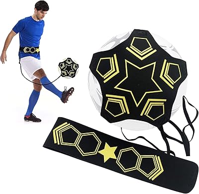 Package of 2 football training equipment hands -free for children with adjustable strap and elastic rope, suitable for size balls 3, 4, 5.. Enjoy a hassle-free shopping experience with DIAYTAR Nigeria, where products are categorized for your convenience and delivery is always on time.