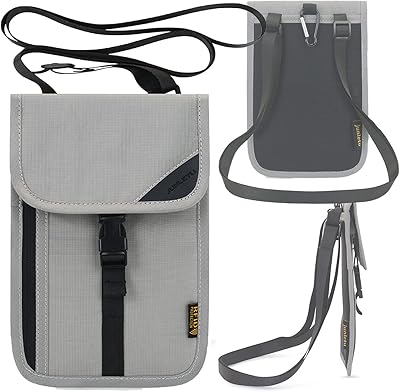 Travel wallet with RFID blockage, spassport rack for women and men, ultra fine travel bag in sweet and innovative ripstop nylon fabric.. DIAYTAR NIGERIA: The marketplace that brings affordable products to every Nigerian home in under 8 days.