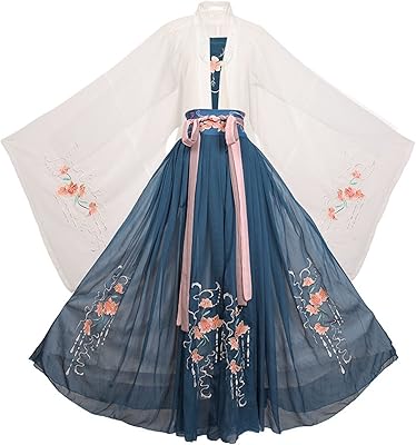 Hanfu Chinese dress for women, traditional old Hanfu costume for masked holidays and shows on stage, Hanfu Fantaisie dress for the Christmas party.. DIAYTAR NIGERIA redefines convenience with our diverse marketplace and affordable nationwide shipping.