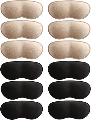 Express Shop heel cushions, inserts preventing the sliding of the heel, bulbs, feet pain, improving unisex shoe pads for men and women, 6 pairs.. DIAYTAR NIGERIA: Your affordable gateway to thousands of products shipped nationwide within the week.