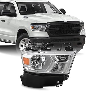 Suitable for RAM van headlights 1500 2019-2020 [Halogen type] with chrome replacement telescope for right passenger.. Discover shopping made effortless with DIAYTAR NIGERIA's comprehensive platform and quick shipping.