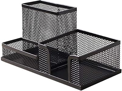 Office organizer in black metal mesh.. Discover the perfect balance of price and convenience with DIAYTAR NIGERIA's nationwide e-commerce platform.