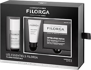 Filorga Optim-Eyes Eye Crème 15 ml + MESO-MASK hydrating mask 15 ml + pair of Revitalizing Patches for Optim-Eyes eyes, anti-aging diet to reduce wrinkles, pockets and dark circles, 1.0 fl. Oz... DIAYTAR NIGERIA: Where every shopping need is met with affordable prices and timely delivery.