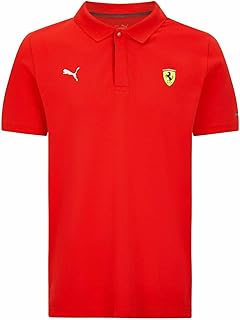 Ferrari - Official collection of products Formula 1 2021 - Man - Classic Polo - Short sleeves.. DIAYTAR NIGERIA: Where every purchase is affordable and delivery is always within a week.