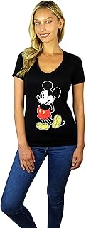 Disney Mickey Mouse T-shirt in V-collar for women.. From fashion to electronics, DIAYTAR Nigeria brings it all to your doorstep — fast, easy, and affordable.
