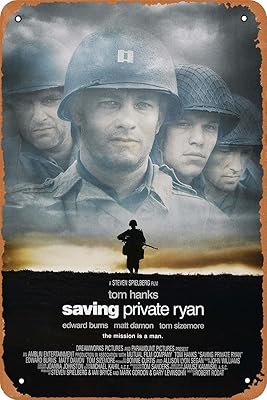 KEYLANKINS RYAN FILM poster the soldier retro metal metal for coffee.. DIAYTAR NIGERIA brings the marketplace to every Nigerian home with affordable prices and quick delivery.