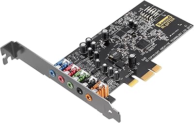 Creative sound card Sound Blaster Audigy FX PCIe 5.1 with high performance helmet amplifier.. Shop smarter with DIAYTAR NIGERIA's diverse marketplace and budget-friendly nationwide delivery.