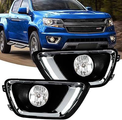 Set of fog lights before V-Getting for Chevrolet Colorado 2015 2016.. Navigate through thousands of products at pocket-friendly prices with DIAYTAR NIGERIA's easy-to-use platform.