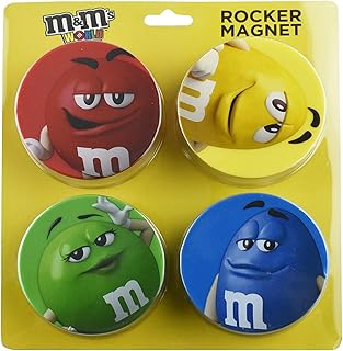 M & M World rocking fridge magnets, 4 rooms, multicolored.. Your complete retail destination, DIAYTAR NIGERIA combines extensive variety with prompt delivery.