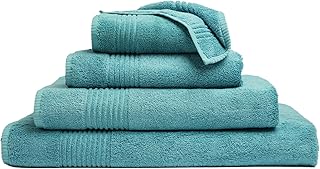 Egyptian cotton luxury napkin Marks & Spencer T361918e, Ocean - L68 cm x L137 cm.. DIAYTAR NIGERIA transforms wishes into deliveries with our affordable and reliable e-commerce platform.