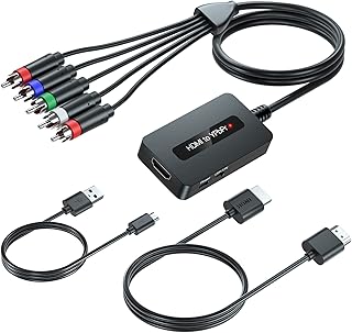 HDMI converter cable to component with cable and HDMI 1080P YPBPR Outdoor for DVD-STB-PS4-PS4.. Your digital shopping ally, DIAYTAR NIGERIA offers extensive selection with budget-friendly delivery.