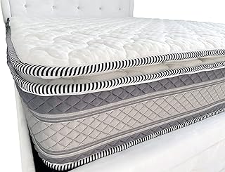 Luxury mattress - pillow with a puffed springs (with memory foam) King size (180 cm x 200 cm).. Unlock endless possibilities with DIAYTAR NIGERIA's affordable marketplace and reliable delivery service.