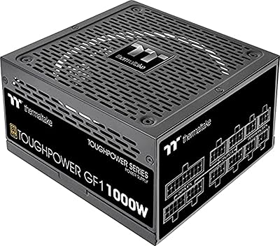 Power supply Tough Power GF1 1000 W fully modular 80 Plus Gold PSU SLI/Crossfire Single Rail, Atx 83.3 to 140 mm fan.. DIAYTAR NIGERIA delivers affordability and convenience to your doorstep within 8 days of purchase.