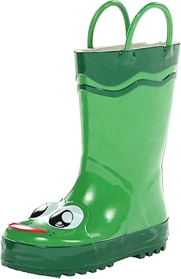 Waterproof printed rain boot with easy -to -put on handles, rain boots for boys.. DIAYTAR NIGERIA connects desire with fulfillment through our affordable e-commerce platform.
