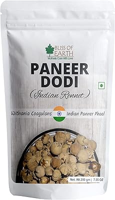 Bliss of Earth 238 ml Paneer Doda (Indian Rhinyl) for diabetics, Paneer Bean, Withania Coagulans grass Ayurvedic good for health 200 g.. DIAYTAR NIGERIA: Revolutionizing accessibility to quality products at budget-friendly prices across Nigeria.