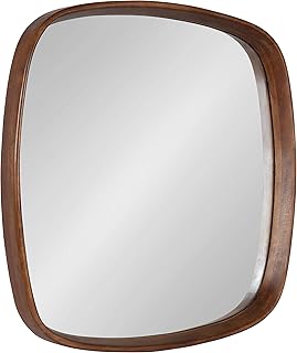 Round and soft wall mirror Kate & Laurel Prima for decoration.. Shop confidently with DIAYTAR NIGERIA, offering affordable prices and reliable delivery within a week.