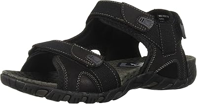 Outdoor sandals with three straps Runn Bush River Sport for Men with Auto-Agriptant closure.. Shop confidently with Nigeria's most trusted e-commerce platform, offering swift and affordable delivery.